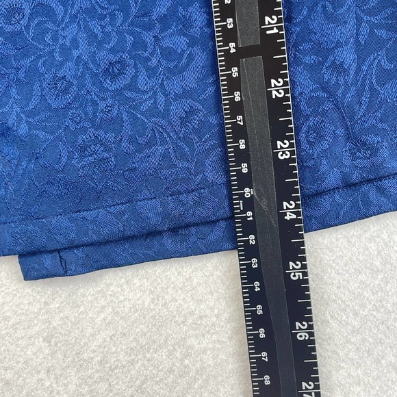 VINTAGE MATTHEW LOMBARDI MAGGY LONDON Womens Medium Floral Button Sleeveless Top - Picture 8 of 12